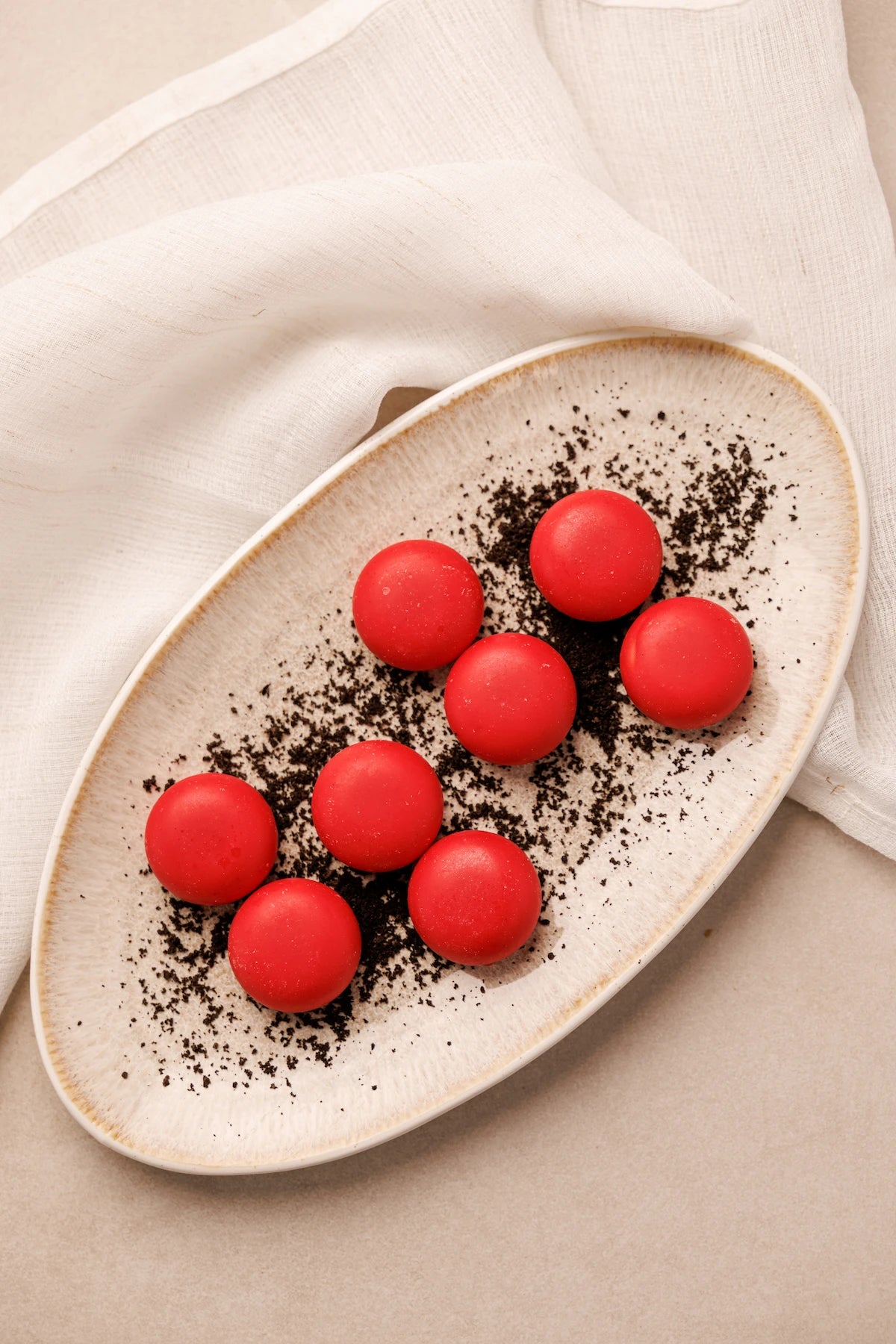 Quesitos "Babybel" de Gorgonzola con Polvo de Aceituna Negra (8 uds.) - SAGÓ
