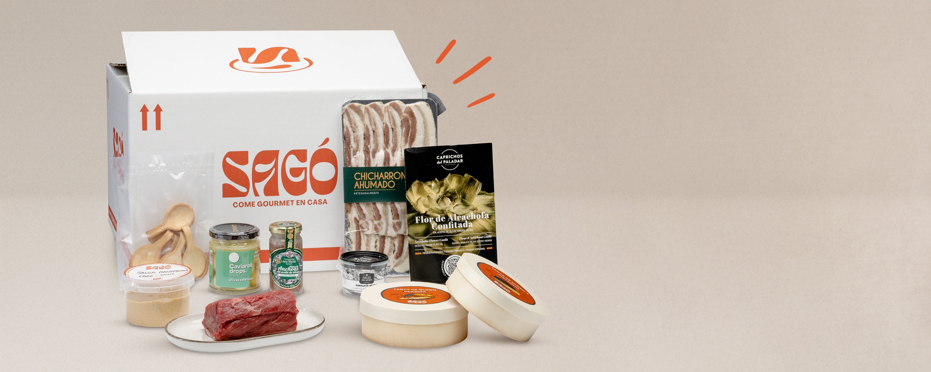 cajas gourmet a domicilio