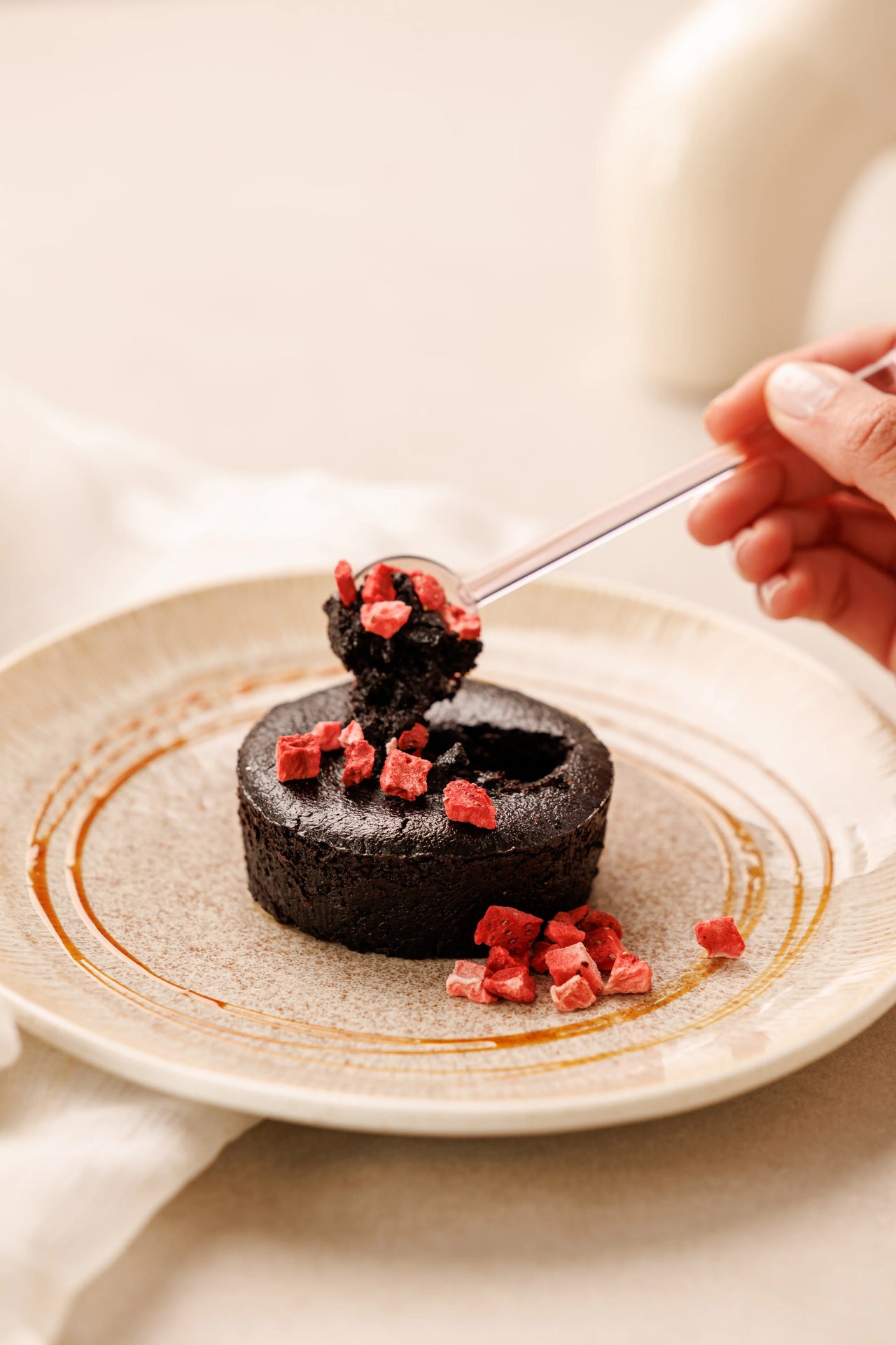 Coulant de Chocolate Vegano - SAGÓ