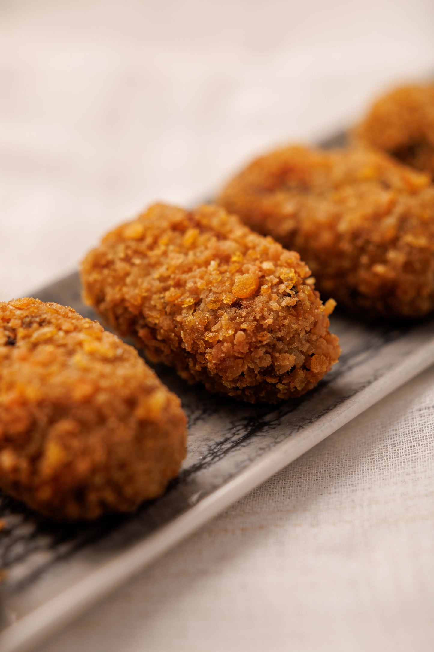 Croquetas Cremosas de Boletus y Trufa en Panko Crujiente (6 uds.) - SAGÓ