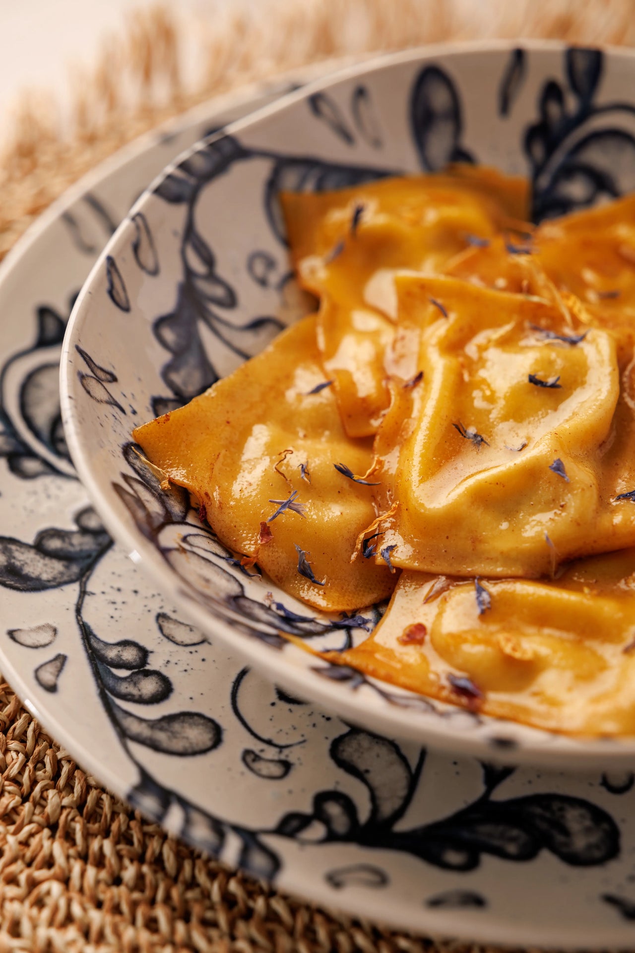 'Lingotto' de Pasta Fresca rellena de Alcachofa y Guanciale en Salsa de Mantequilla Lorenzana - SAGÓ