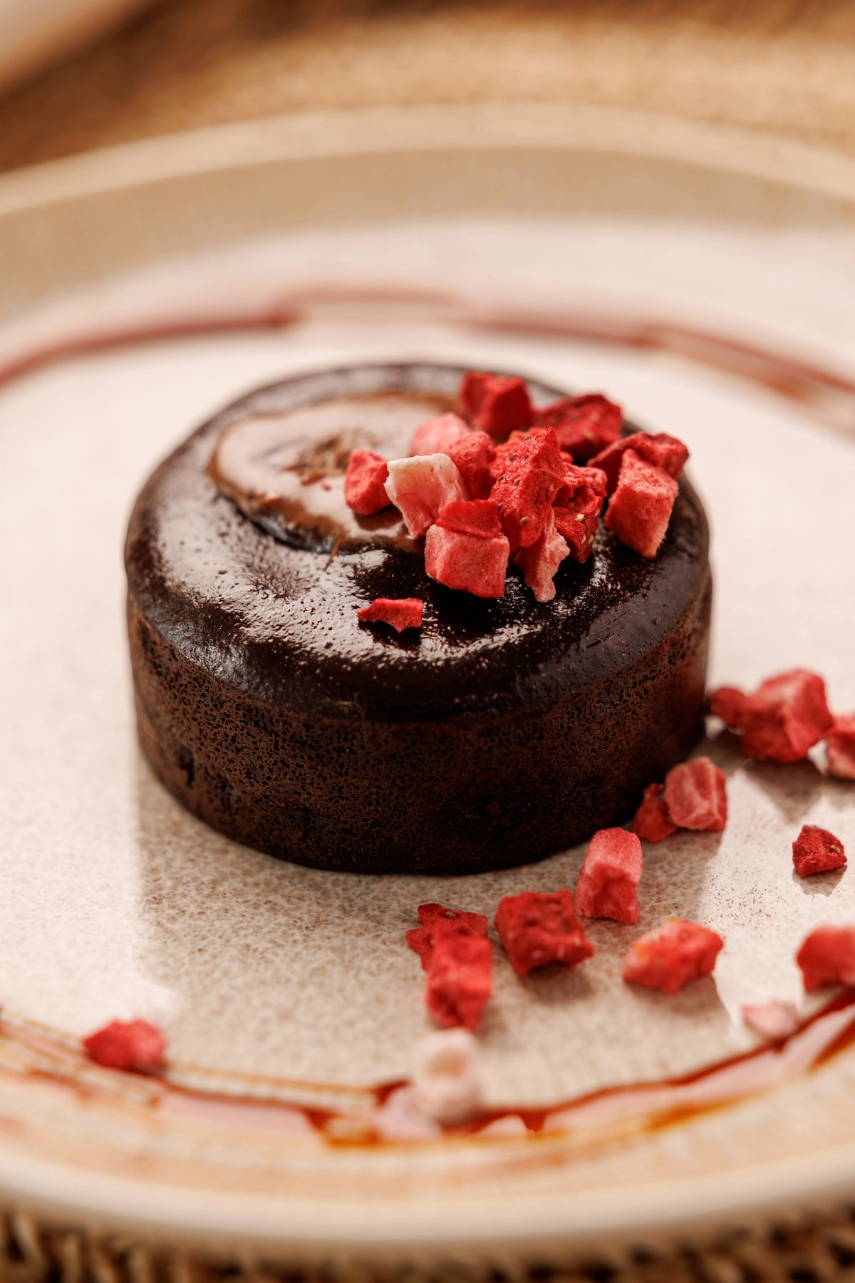 Coulant de Chocolate y Praliné Sin Gluten - SAGÓ