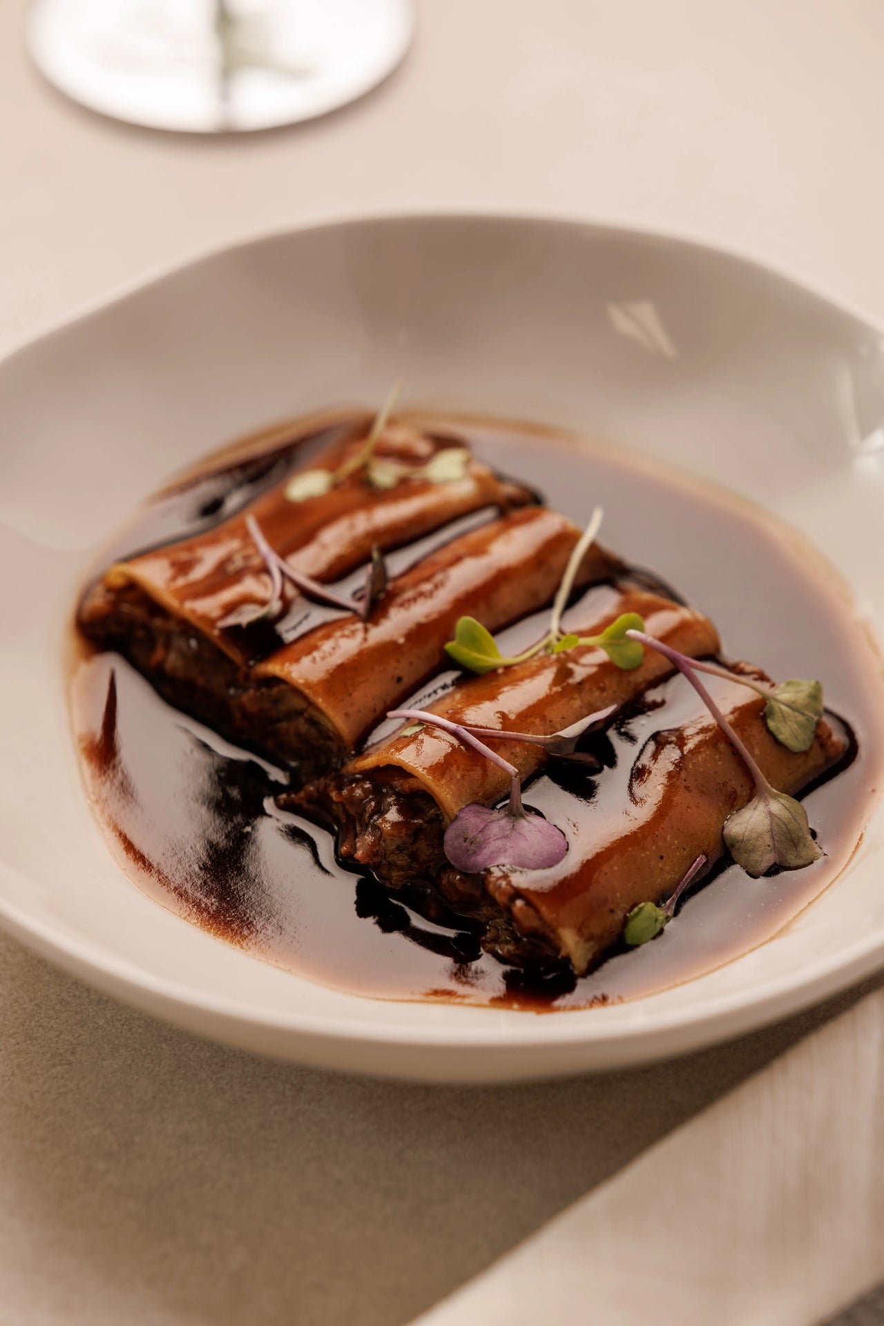 Canelones de Rabo de Toro y Boletus en su salsa (2 pers.) - SAGÓ