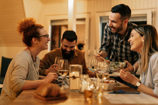 Cena en casa con amigos: ideas gourmet