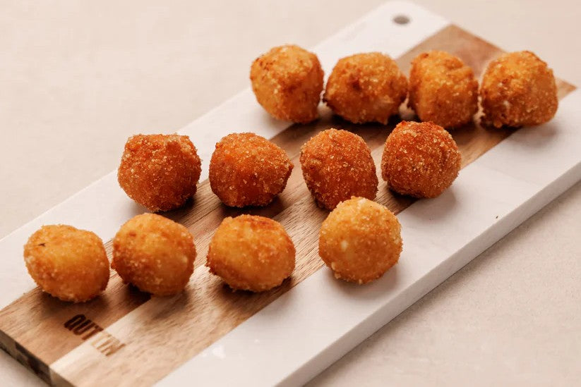 Tabla de croquetas gourmet para invitados