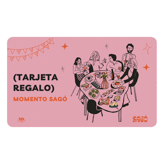 tarjeta regalo sagó