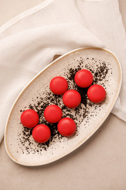 Quesitos "Babybel" de Gorgonzola con Polvo de Aceituna Negra (8 uds.) - SAGÓ