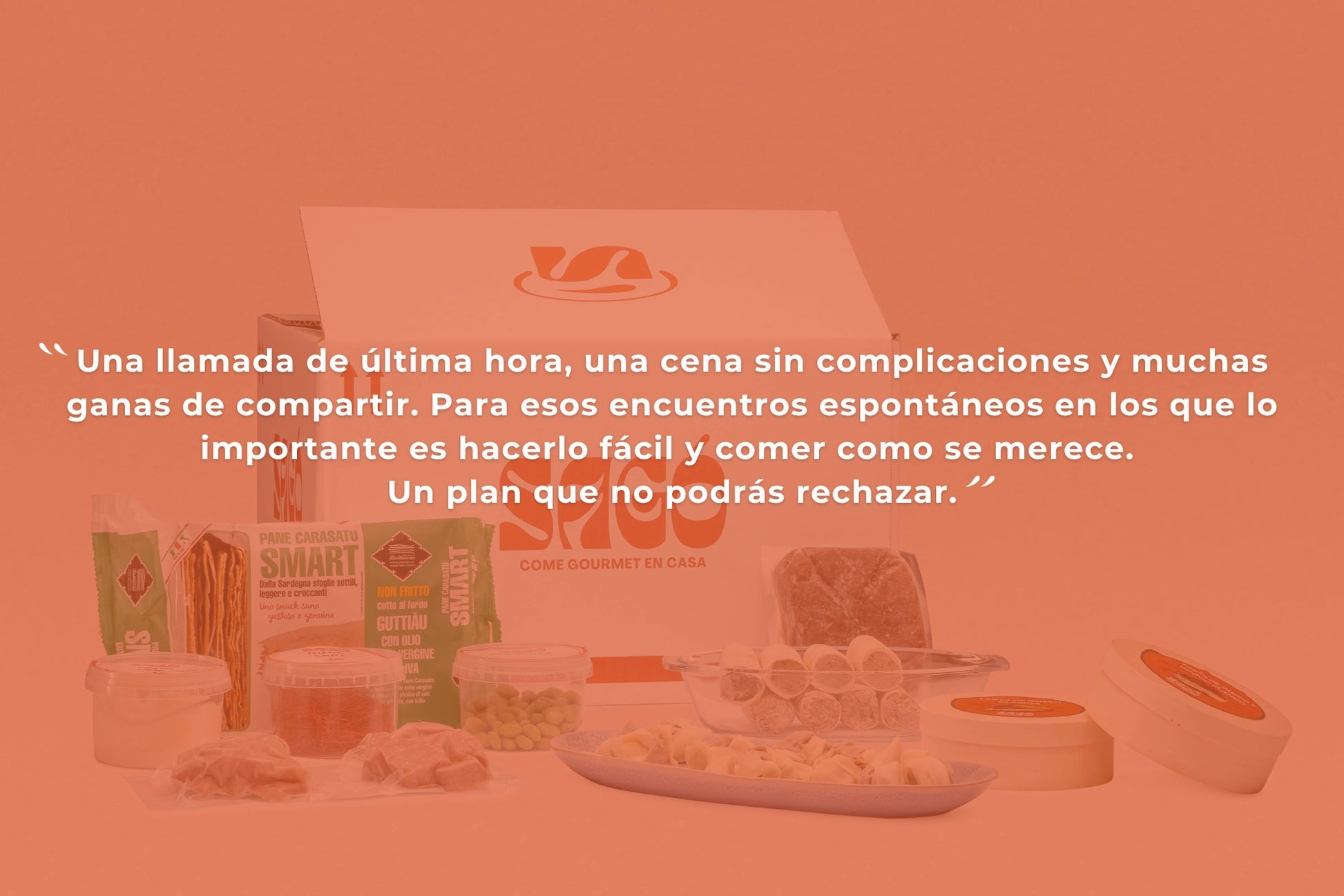 Box Cena Improvisada (4 pers.) - SAGÓ