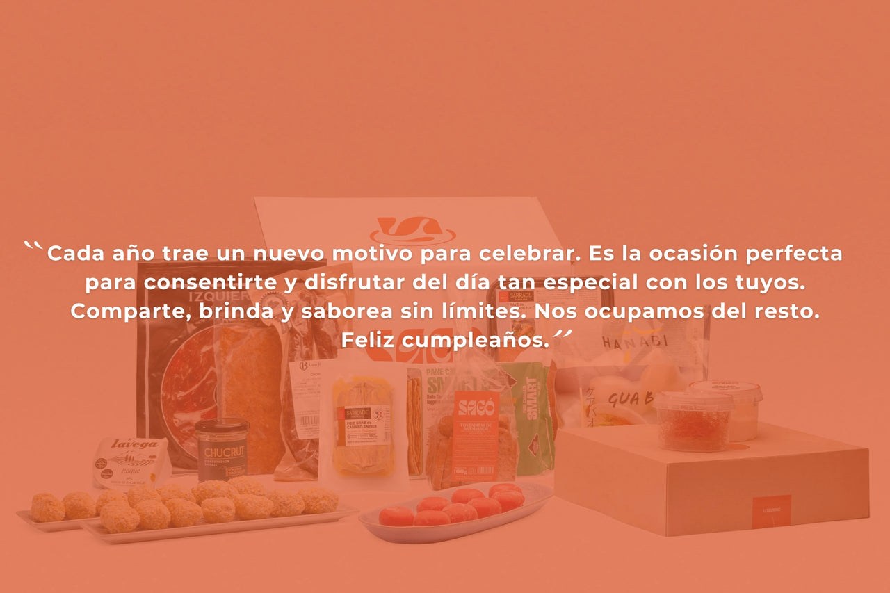 Box Cumpleaños de Autor (10 pers.) - SAGÓ