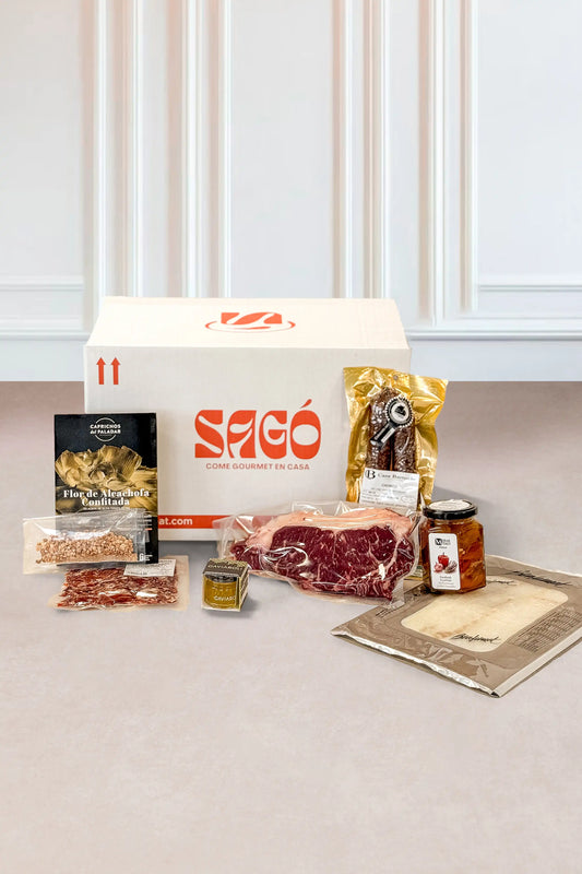 Caja de regalo feliz cumpleaños gourmet - SAGÓ