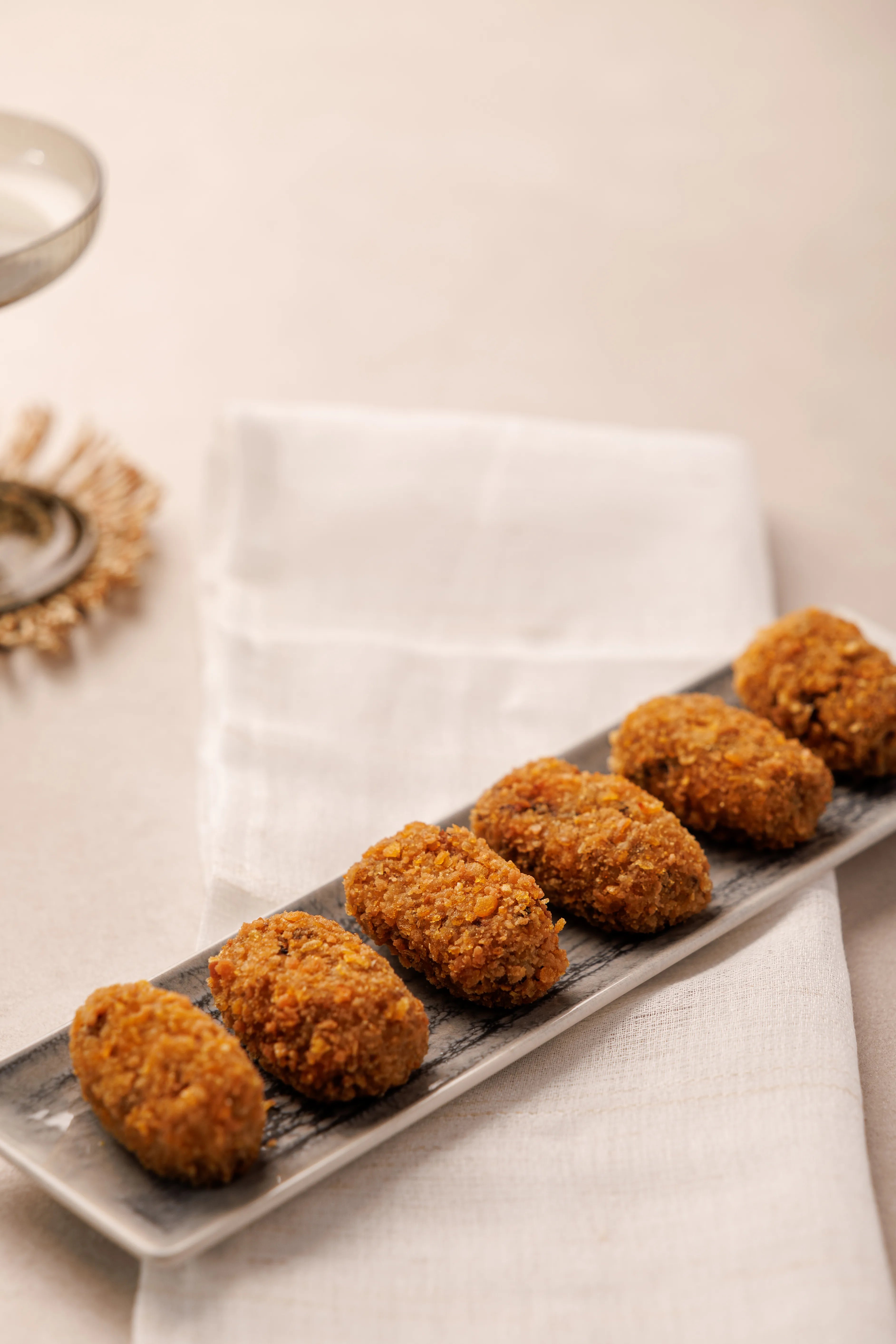 Croquetas Cremosas de Boletus y Trufa en Panko Crujiente (6 uds.) - SAGÓ
