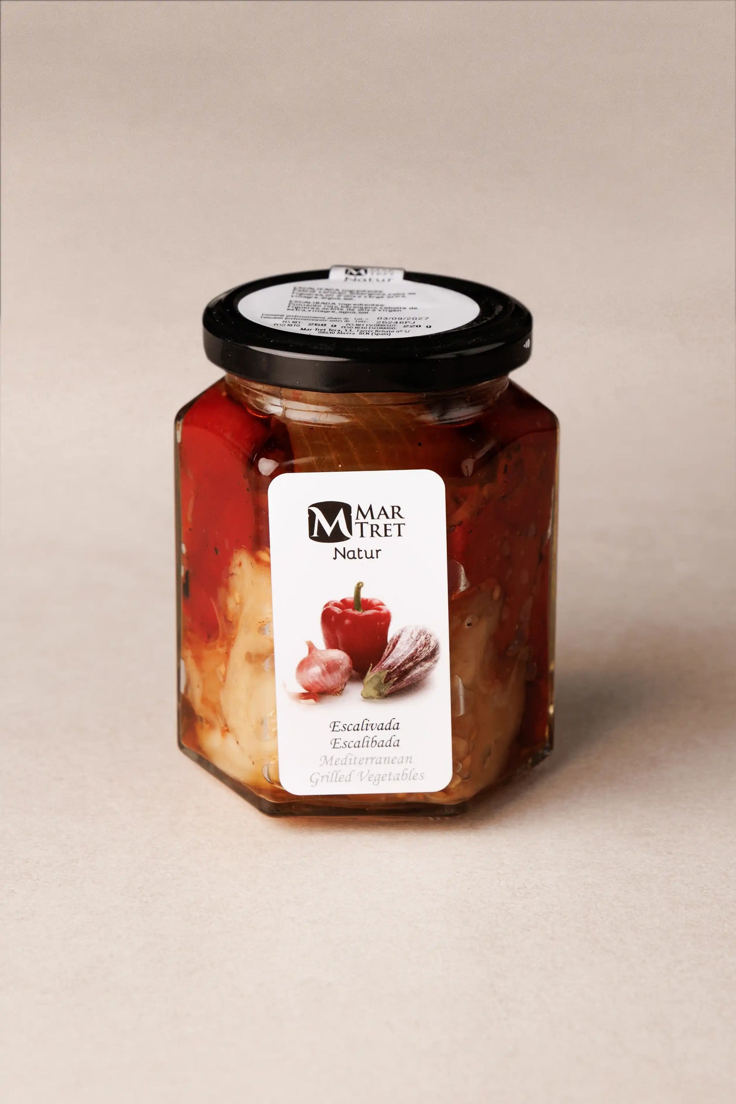 tarro de escalibada artesanal