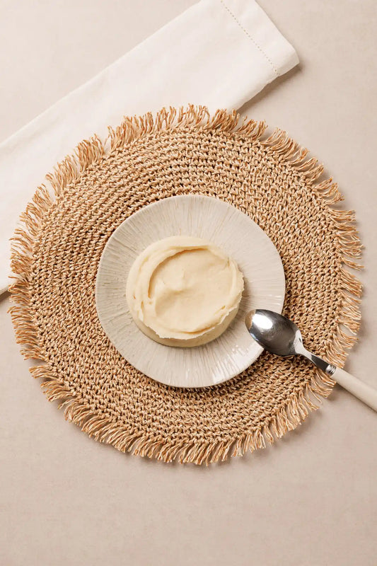 guarnición puré de chirivia