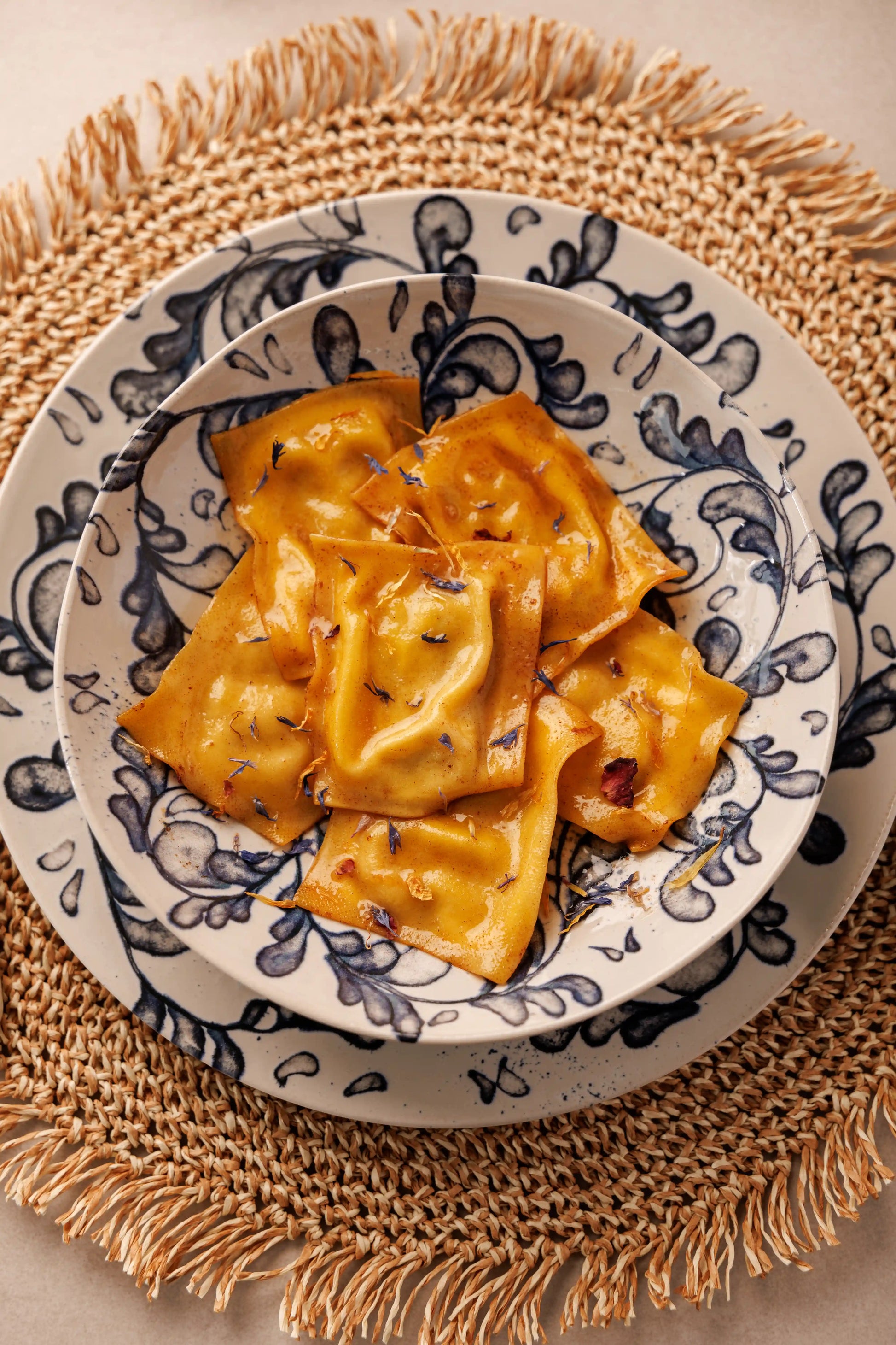 'Lingotto' de Pasta Fresca rellena de Alcachofa y Guanciale en Salsa de Mantequilla Lorenzana - SAGÓ