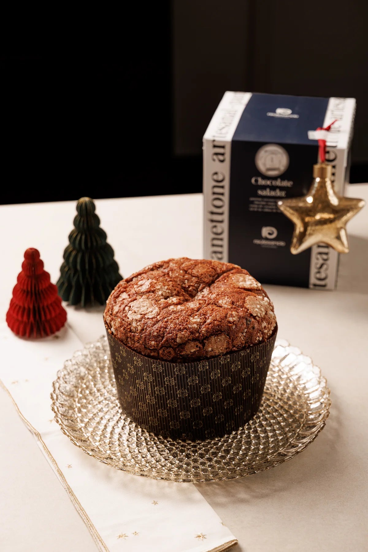 panettone chocolate salado