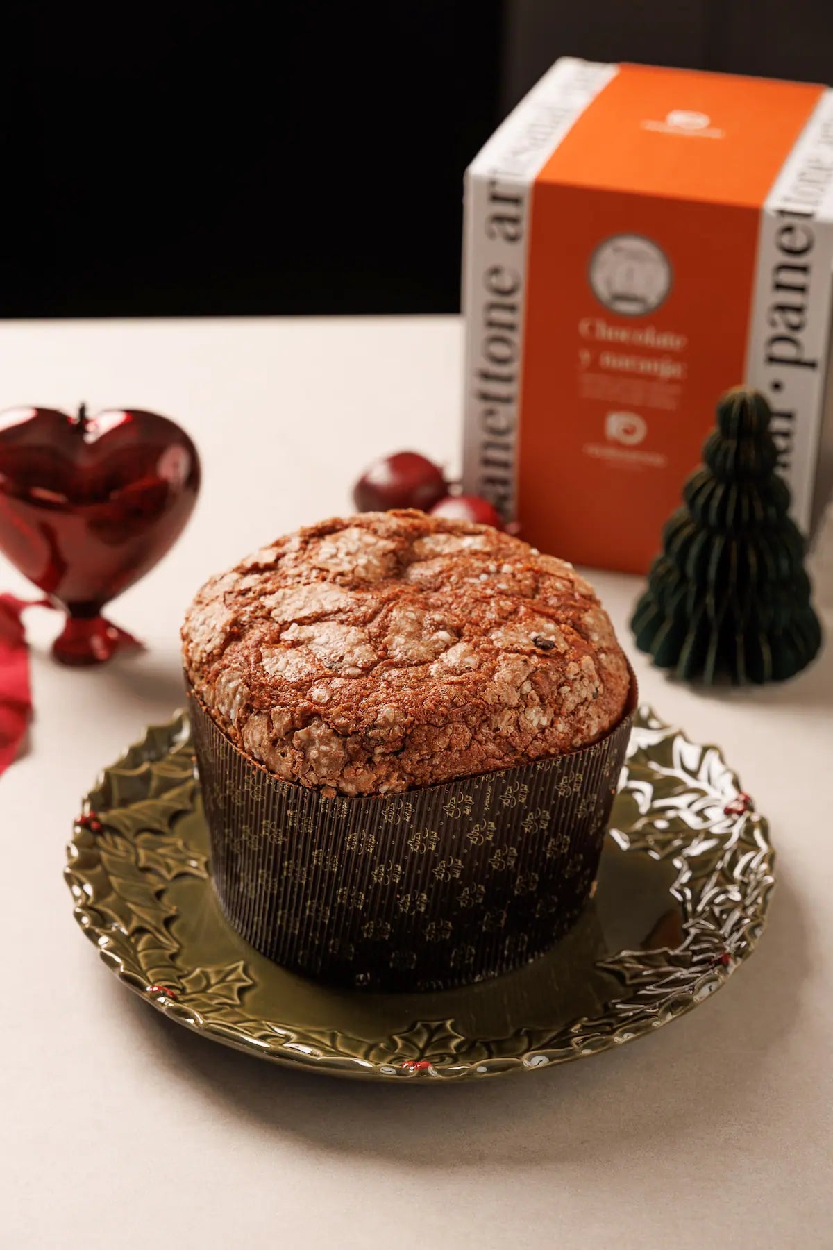panettone chocolate y naranja