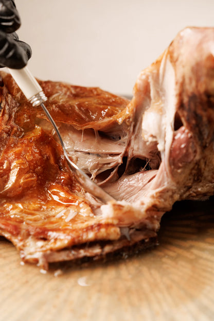plato de lechazo asado