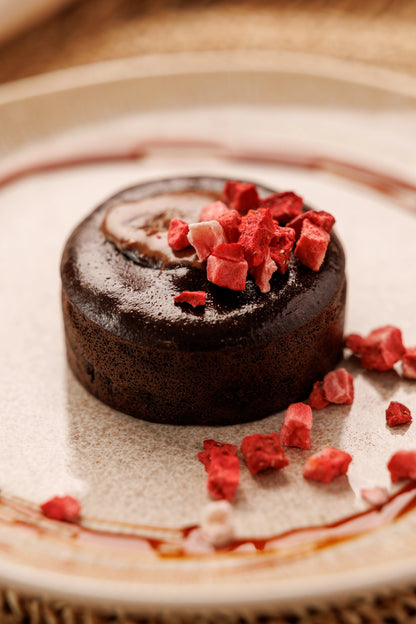 Coulant de Chocolate y Praliné Sin Gluten - SAGÓ