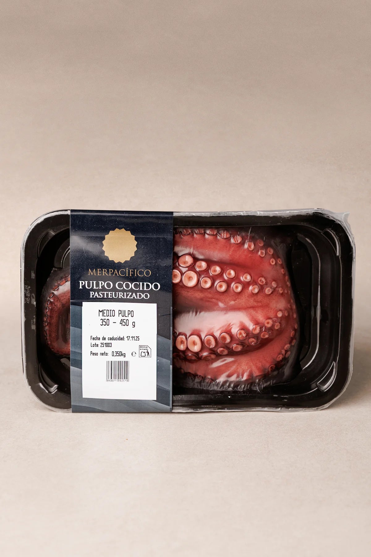 pulpo cocido