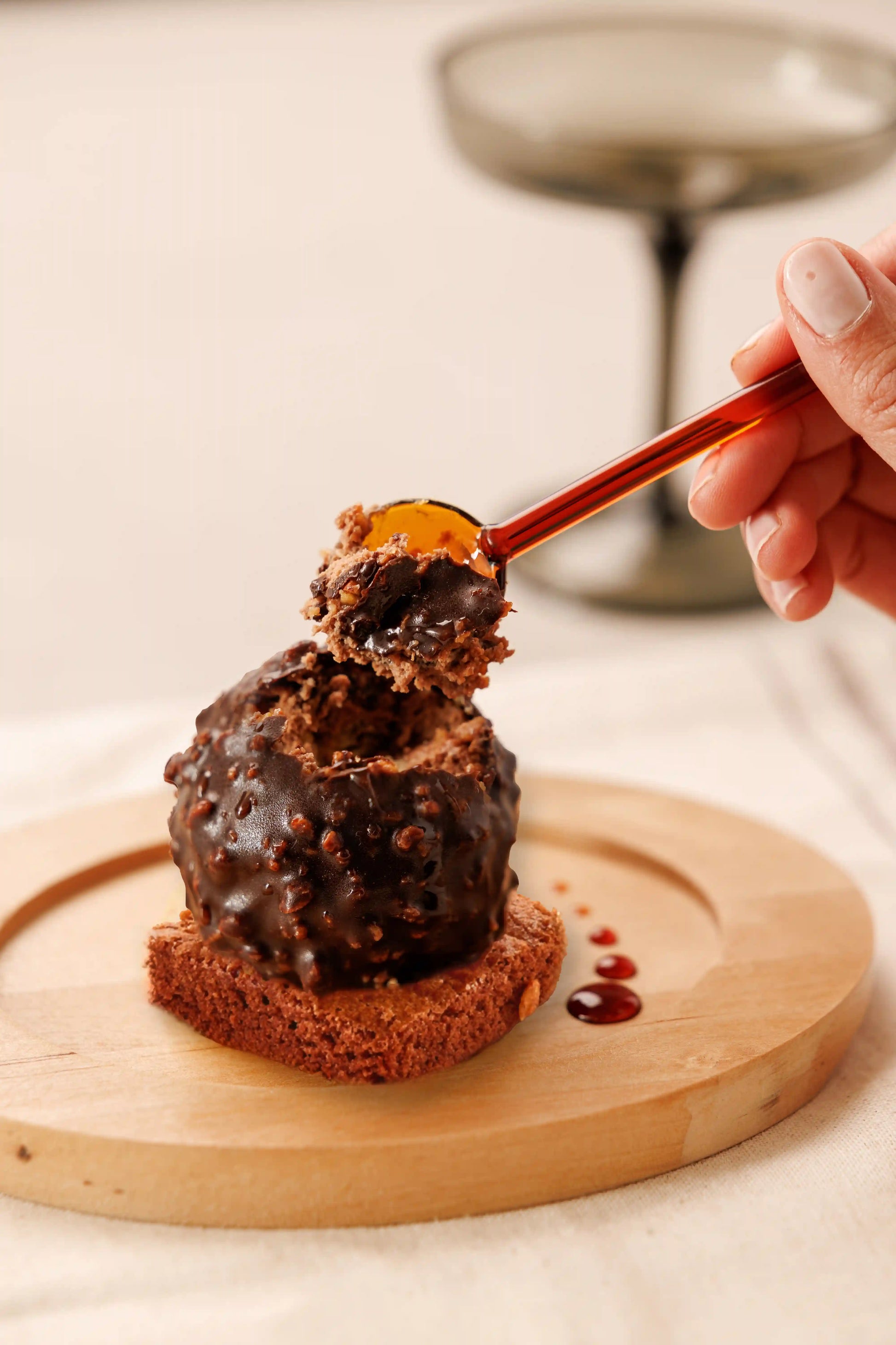 Bombón "Rocher" Nueces de Pecán - SAGÓ