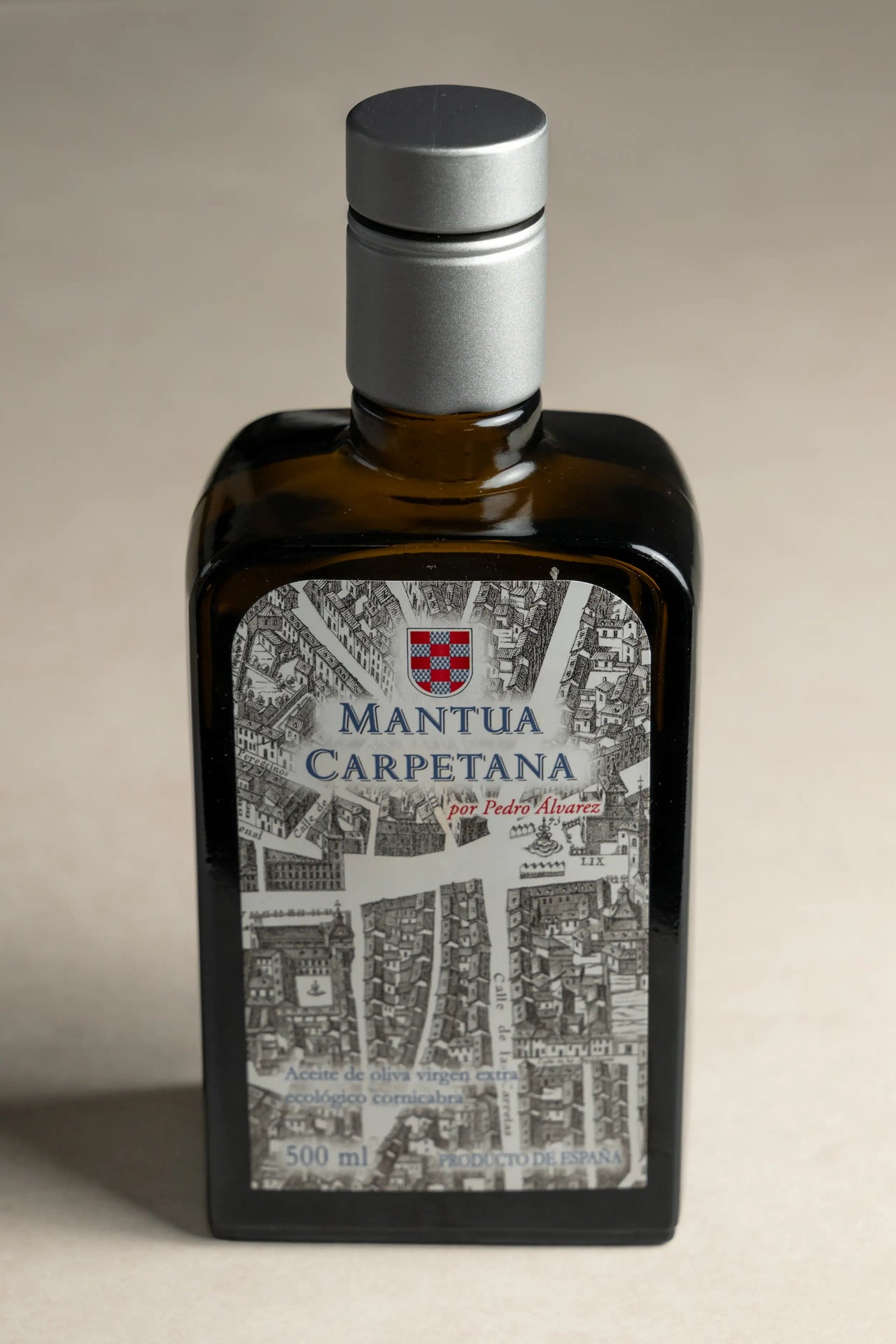 Aceite de Oliva Virgen Extra Ecológico Cornicabra Mantua Carpetana (500 ml) - SAGÓ