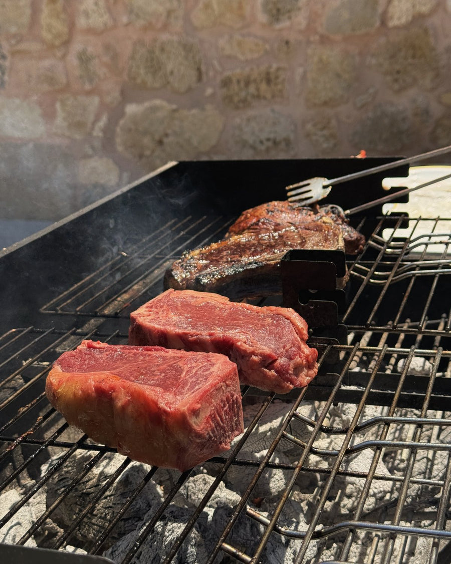 Carne de Sagó en la parrilla
